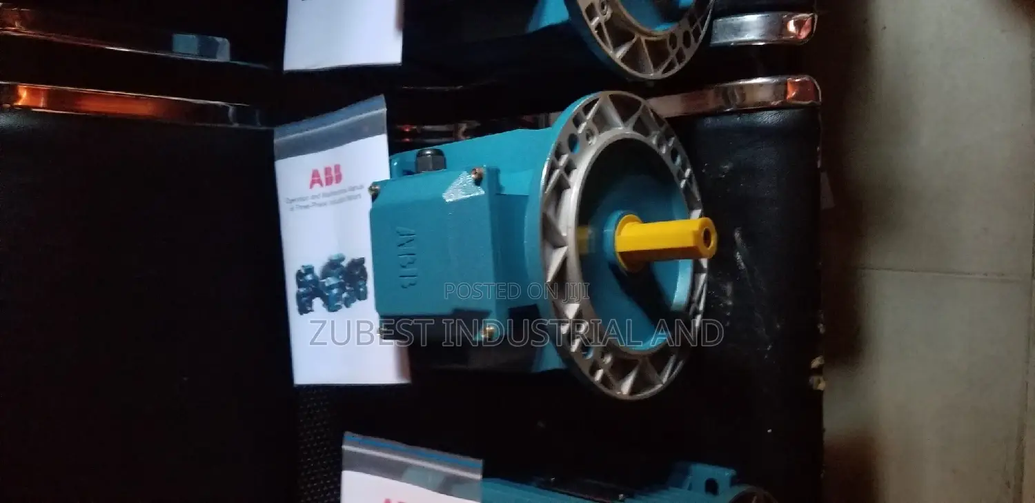 Abb Electric Motor 5hp Flange