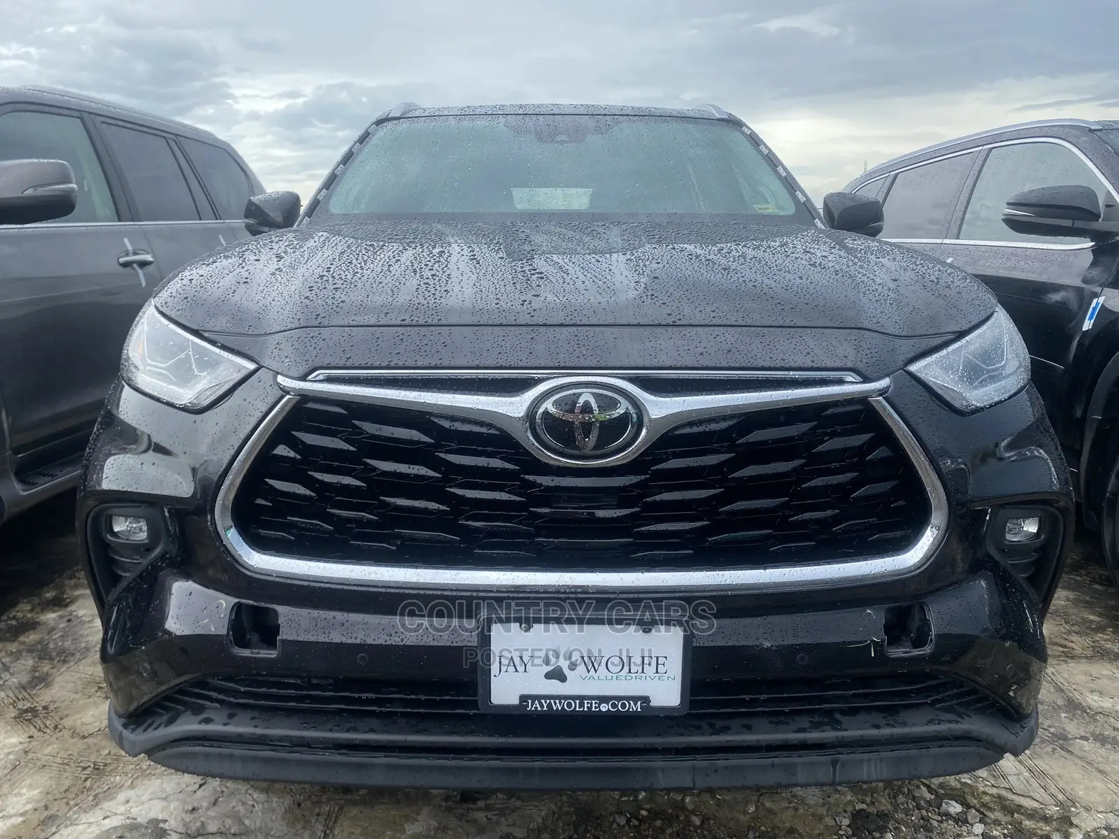 Toyota Highlander Limited 2021 Black