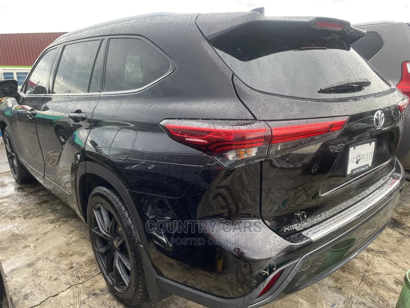Toyota Highlander Limited 2021 Black