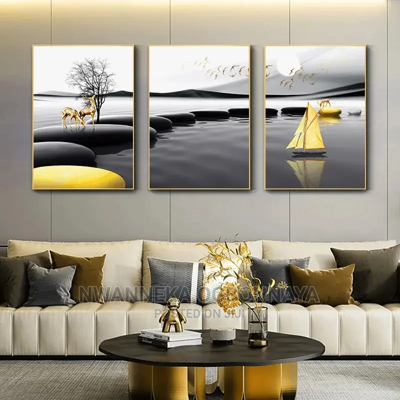 3 In1 Artwork With Frame