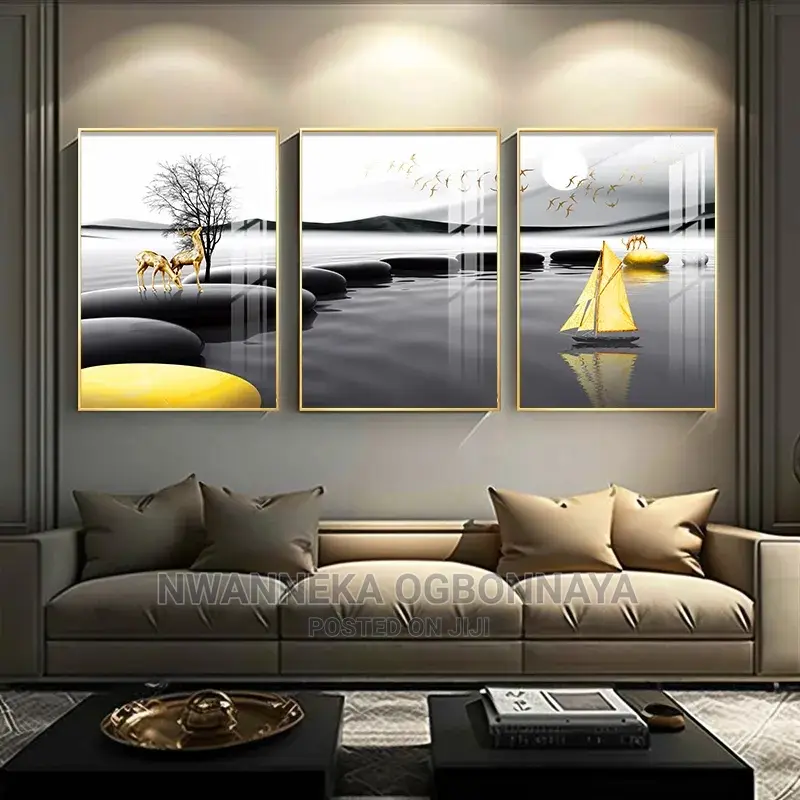 3 In1 Artwork With Frame