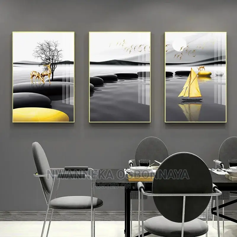 3 In1 Artwork With Frame