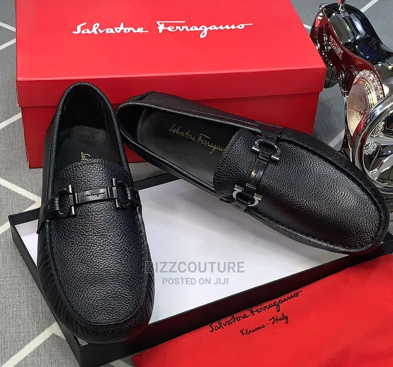 Original SALVATORE FERRAGAMO Drivers Available in Store