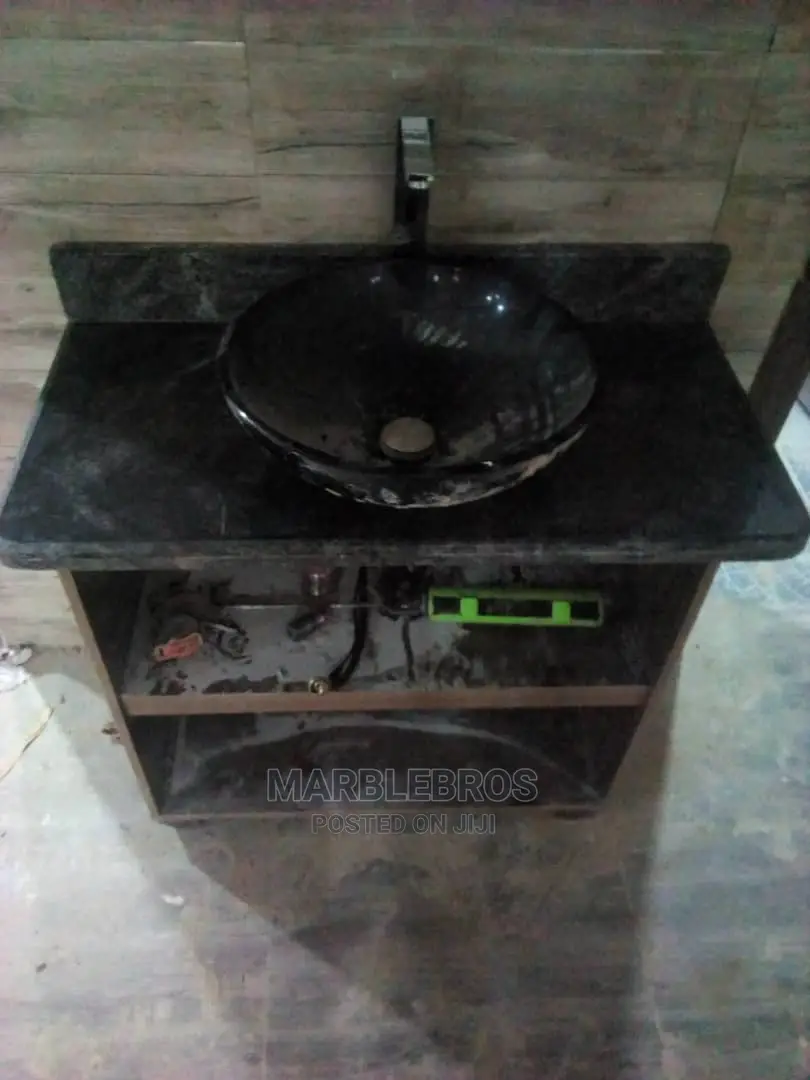 Marble Washbasin Countertop Finishing MB2