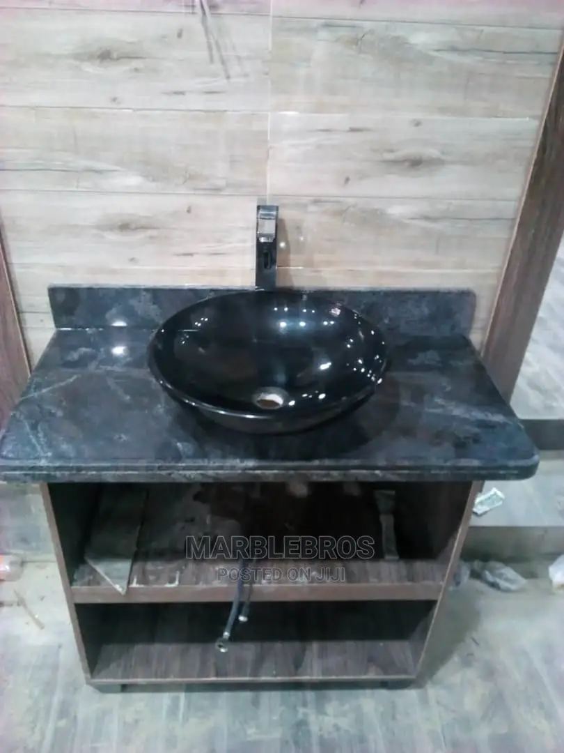 Marble Washbasin Countertop Finishing MB2