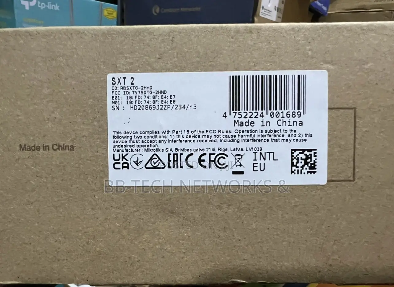 MIKROTIK Routerboard SXT 2 (RBSXT G 2hnd) (License Level 4)