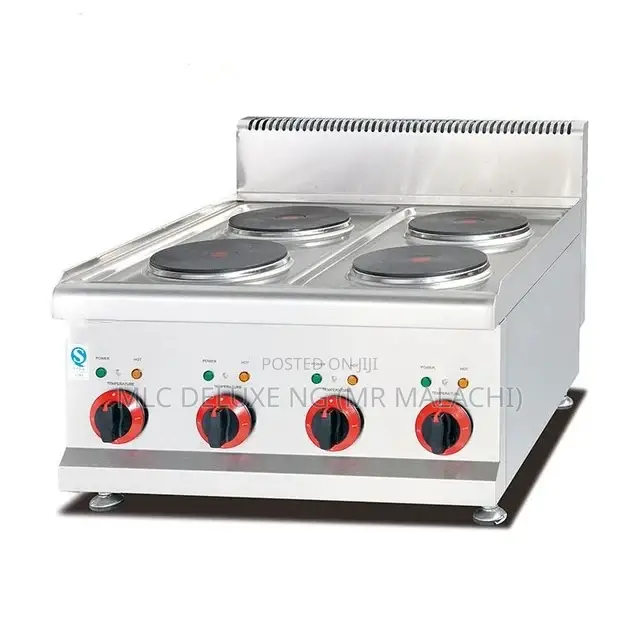 Kitchen Electric Cooker/Table 380v Electric 4plate Cooktop