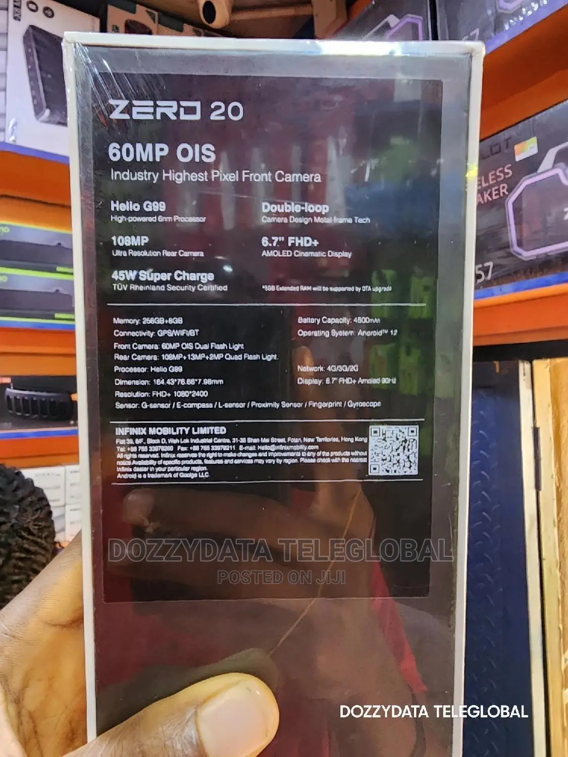New Infinix Zero 20 256 GB