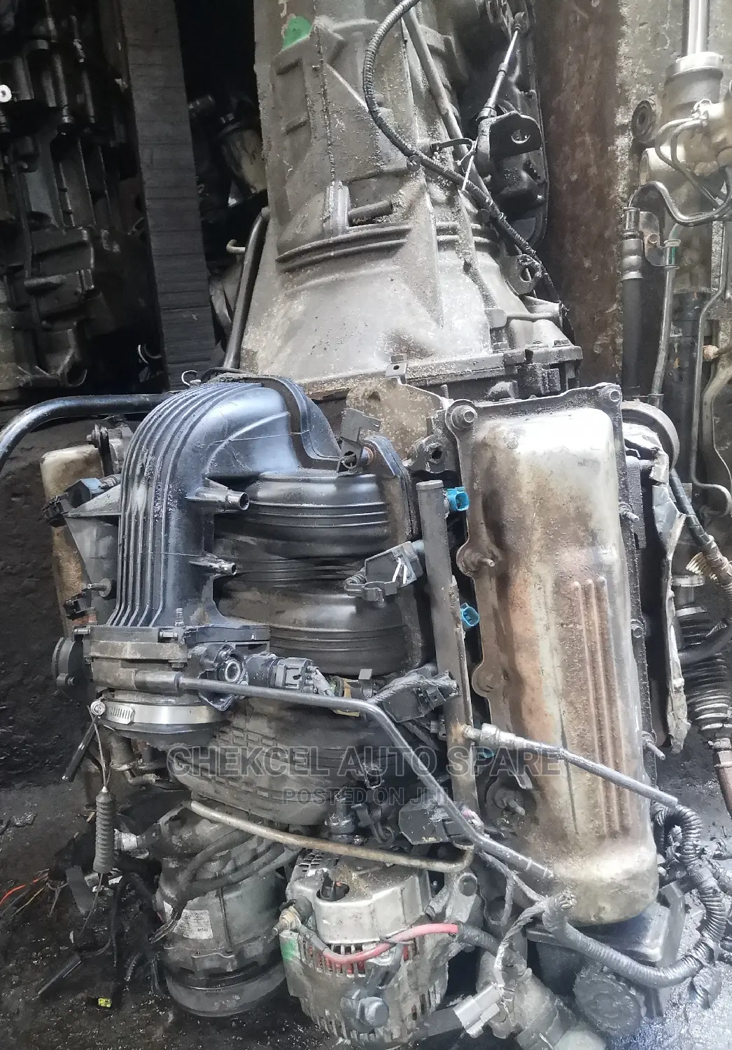 Engine and Gear Box Jeep Liberty 3.7l, 2000 Model.