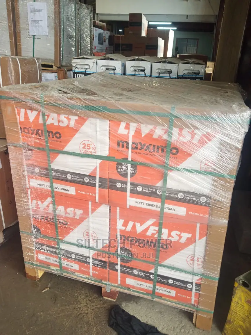 Livfast Maximo Heavy Duty Tall Tubular 12v210