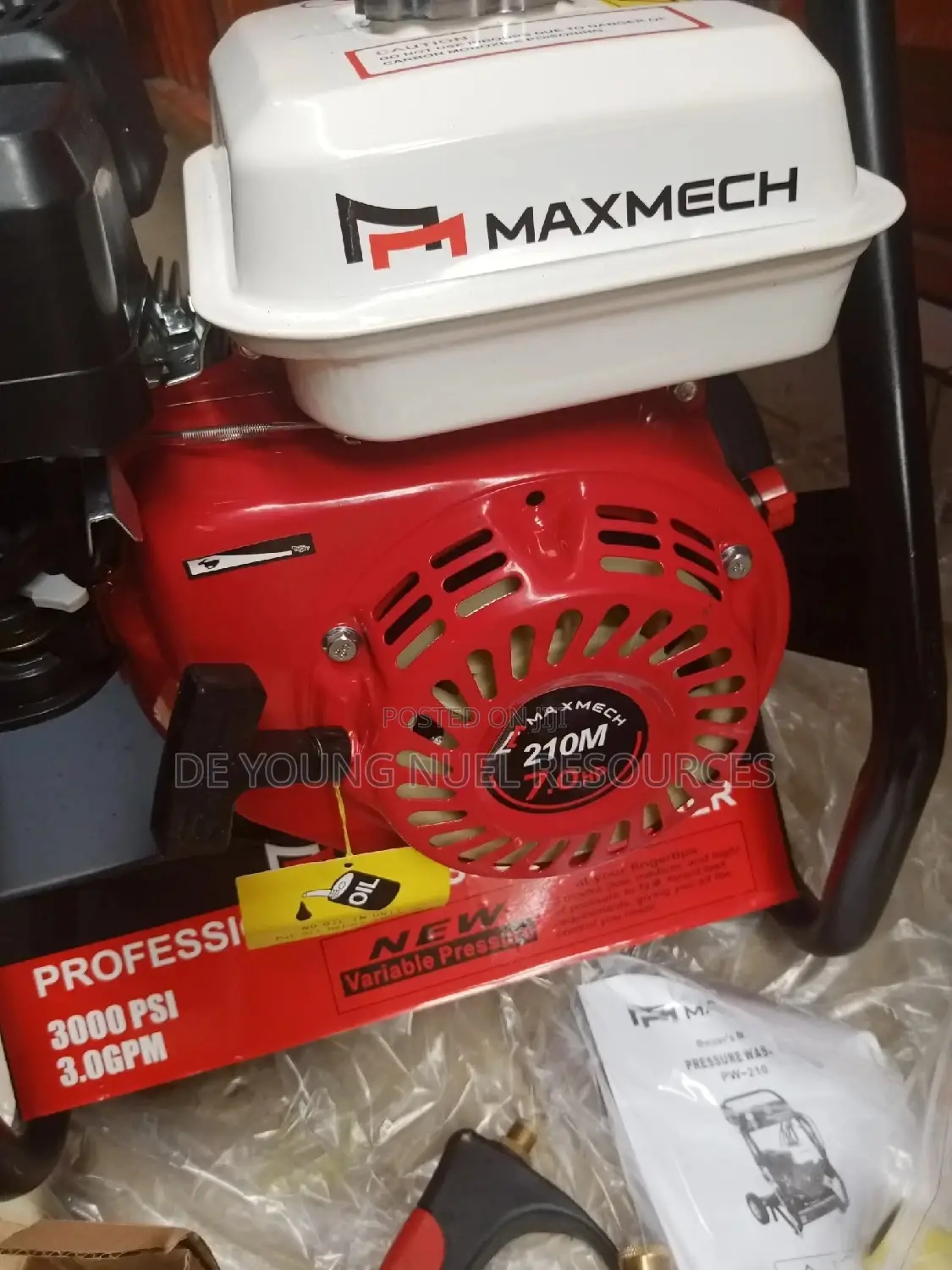 High Pressure Washer Maxmech 7hp