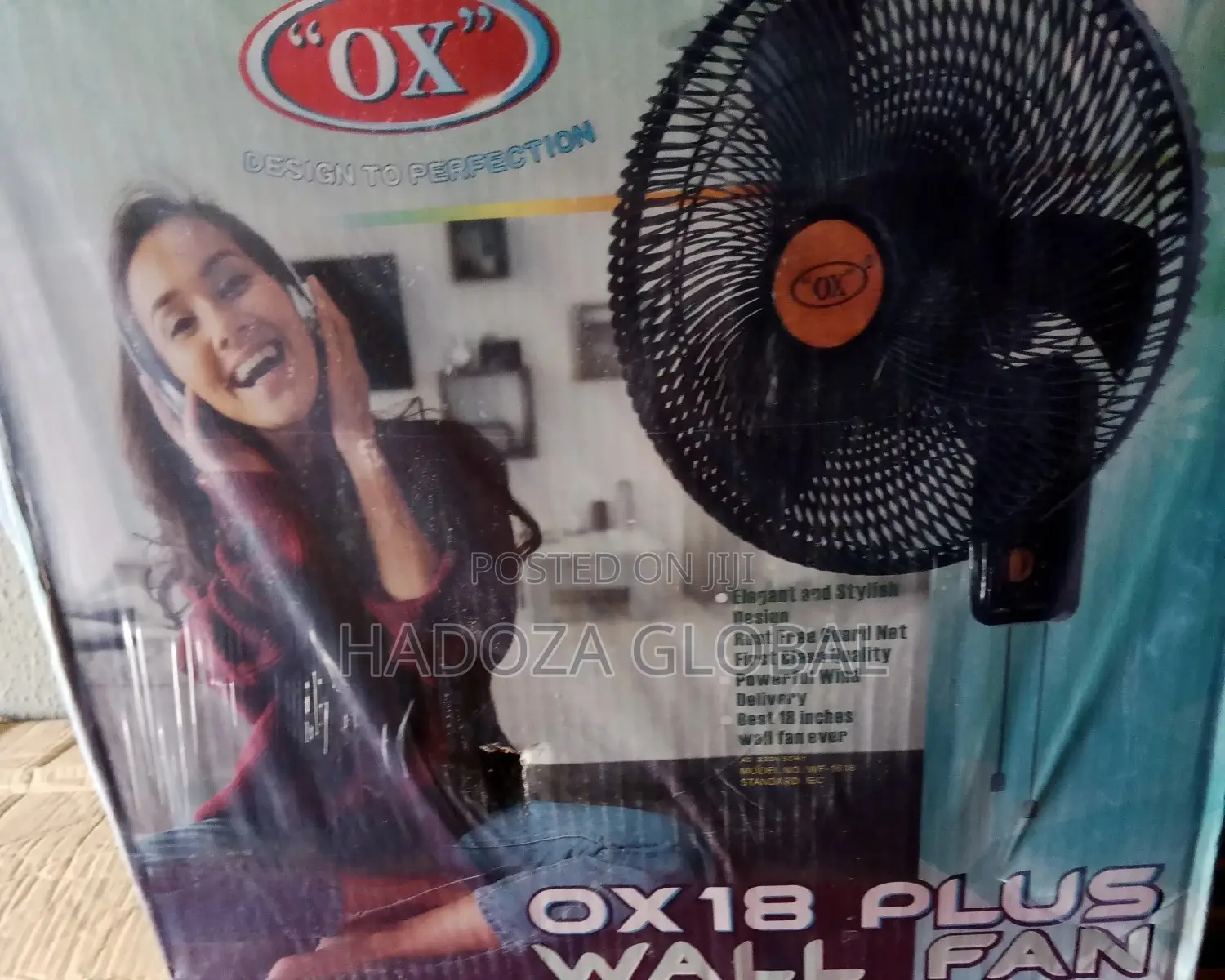 Ox Wall Fan 18 Inches