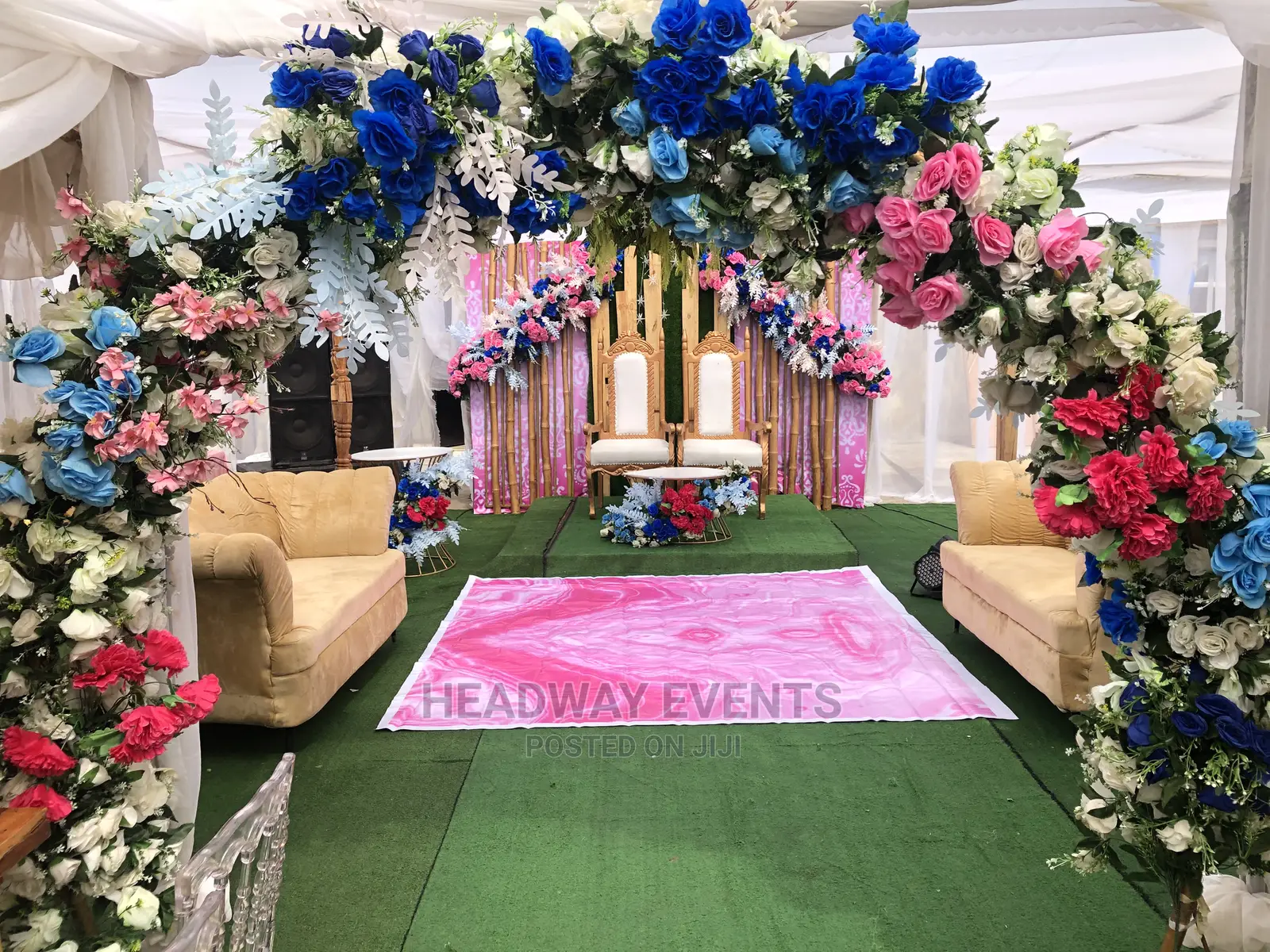 Traditional Wedding Decor in Ikorodu by Headway Events