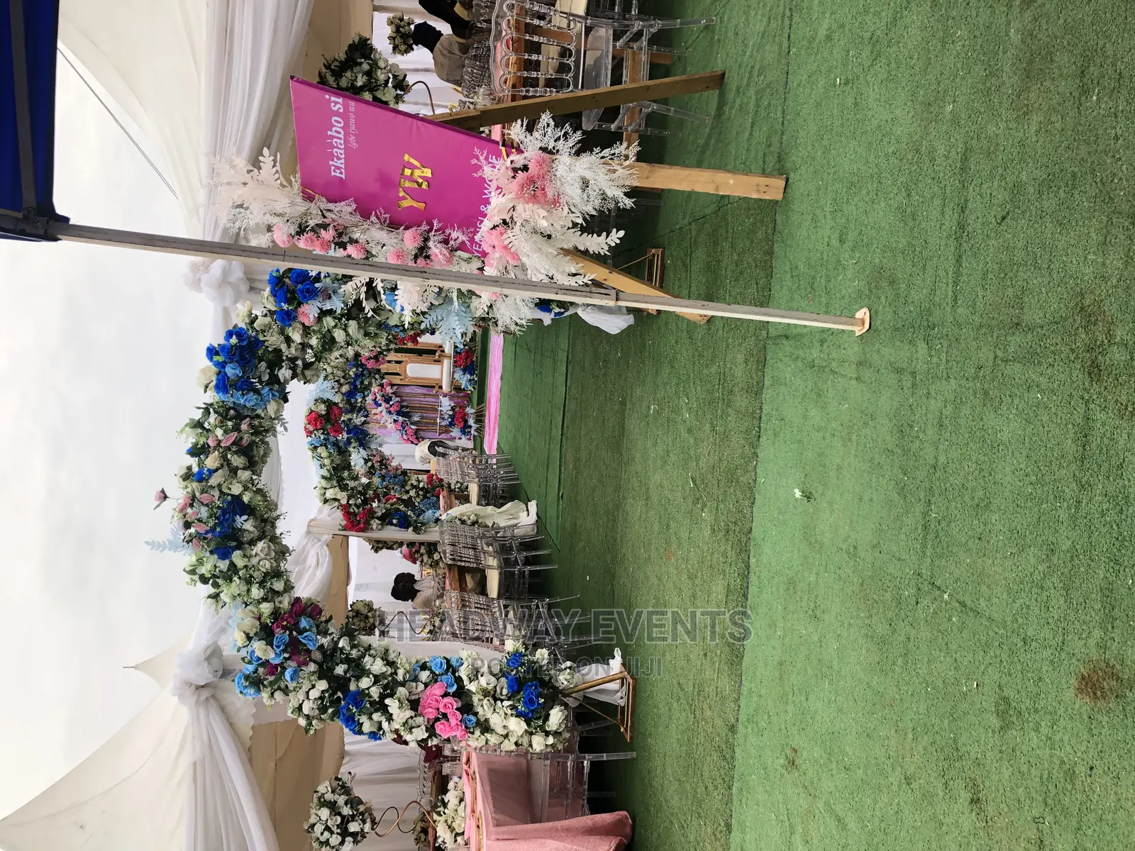 Traditional Wedding Decor in Ikorodu by Headway Events