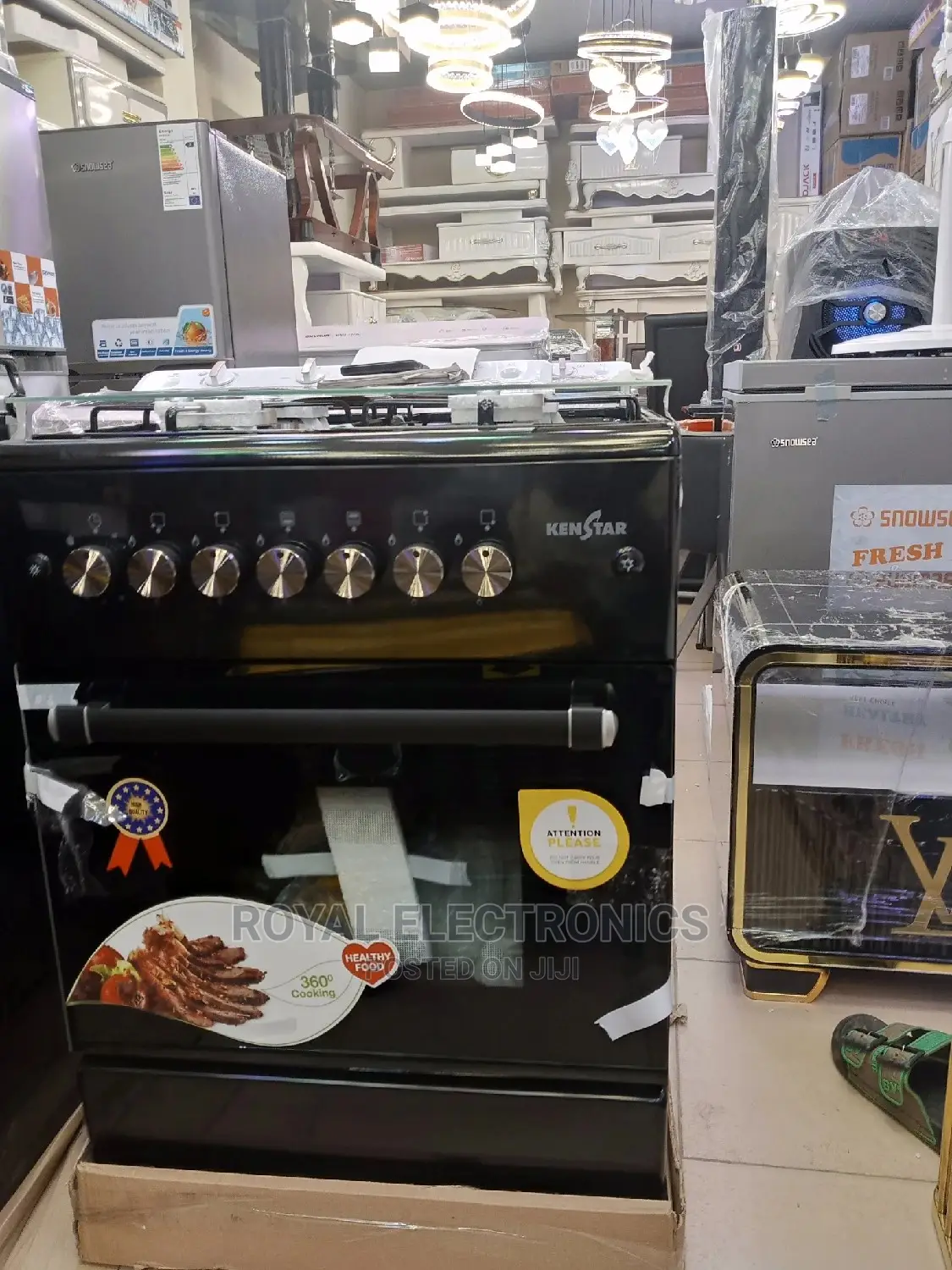 Best Quality Kenstar 60*60 Standing 4 Gas Burner+Oven