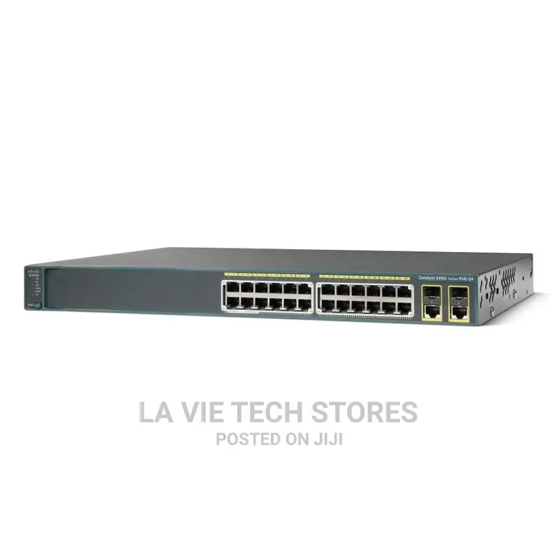 Cisco Ws-C2960+24pc-L Catalyst 2960 With 24ports 370w Poe