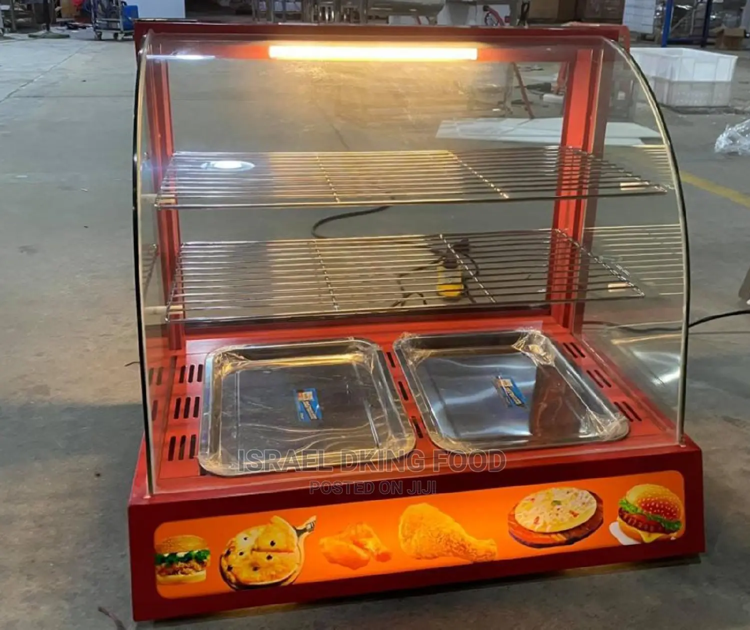 Quality Electric Foreign 2plates Snacks Warmer With Layer