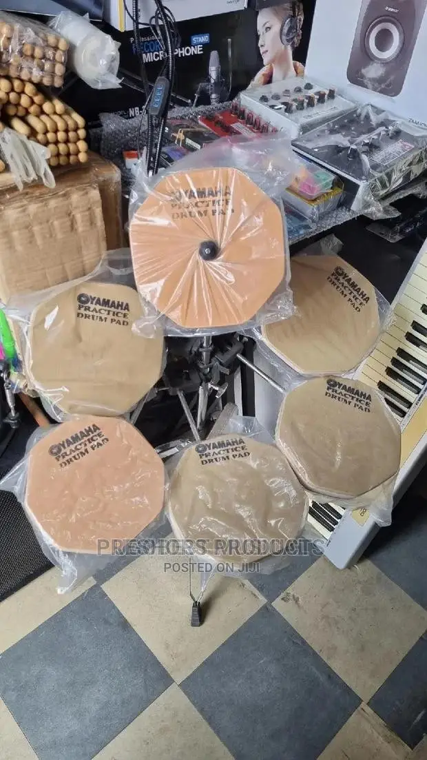 Yamaha Complete Set Practice Drum Pad With Pedal