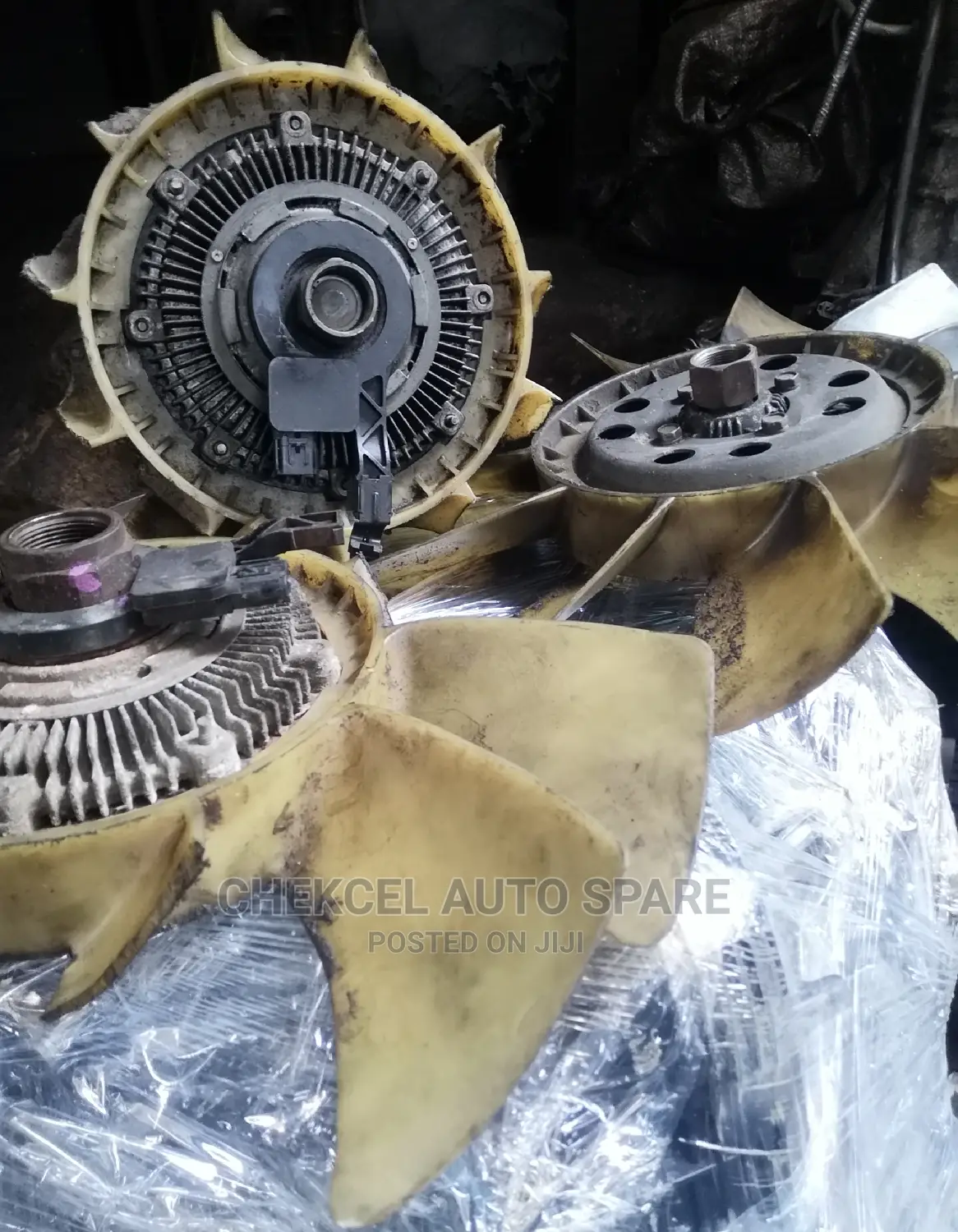 Engine Fan Blades and Clutch Fords