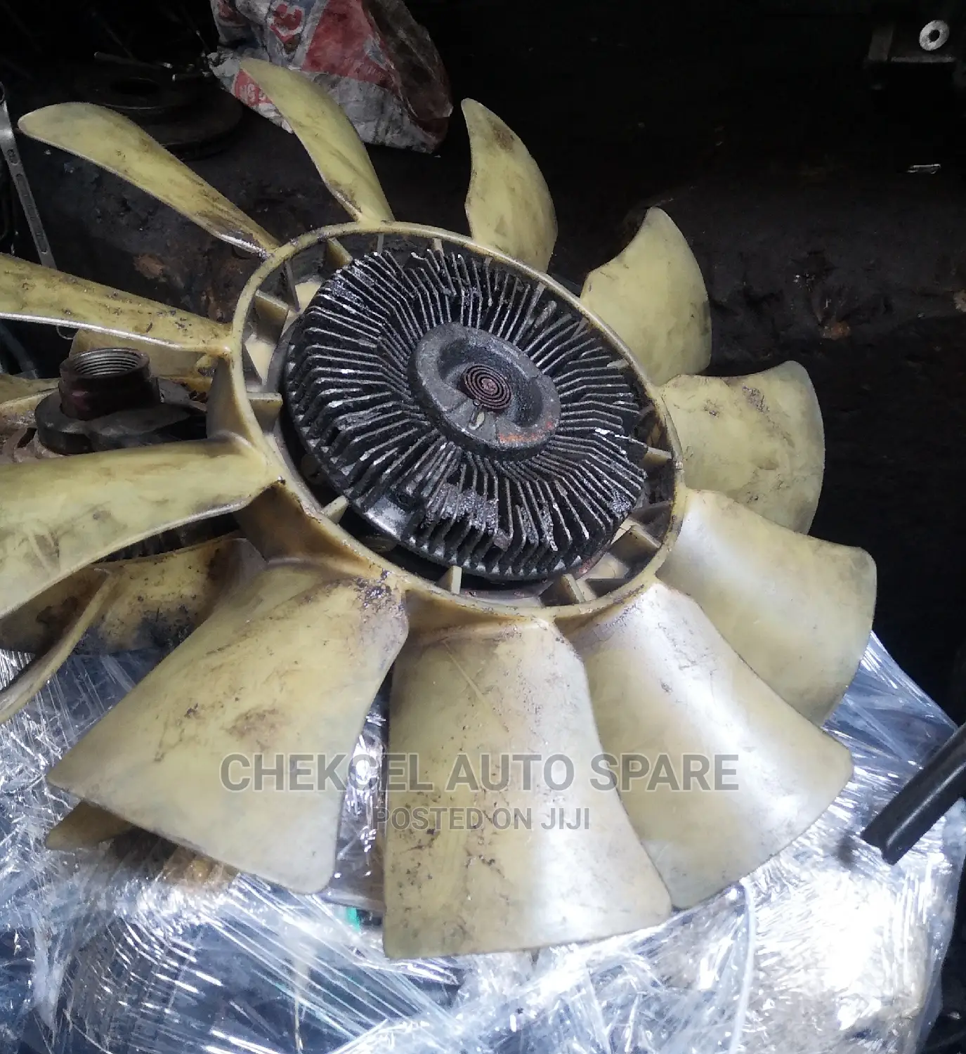 Engine Fan Blades and Clutch Fords