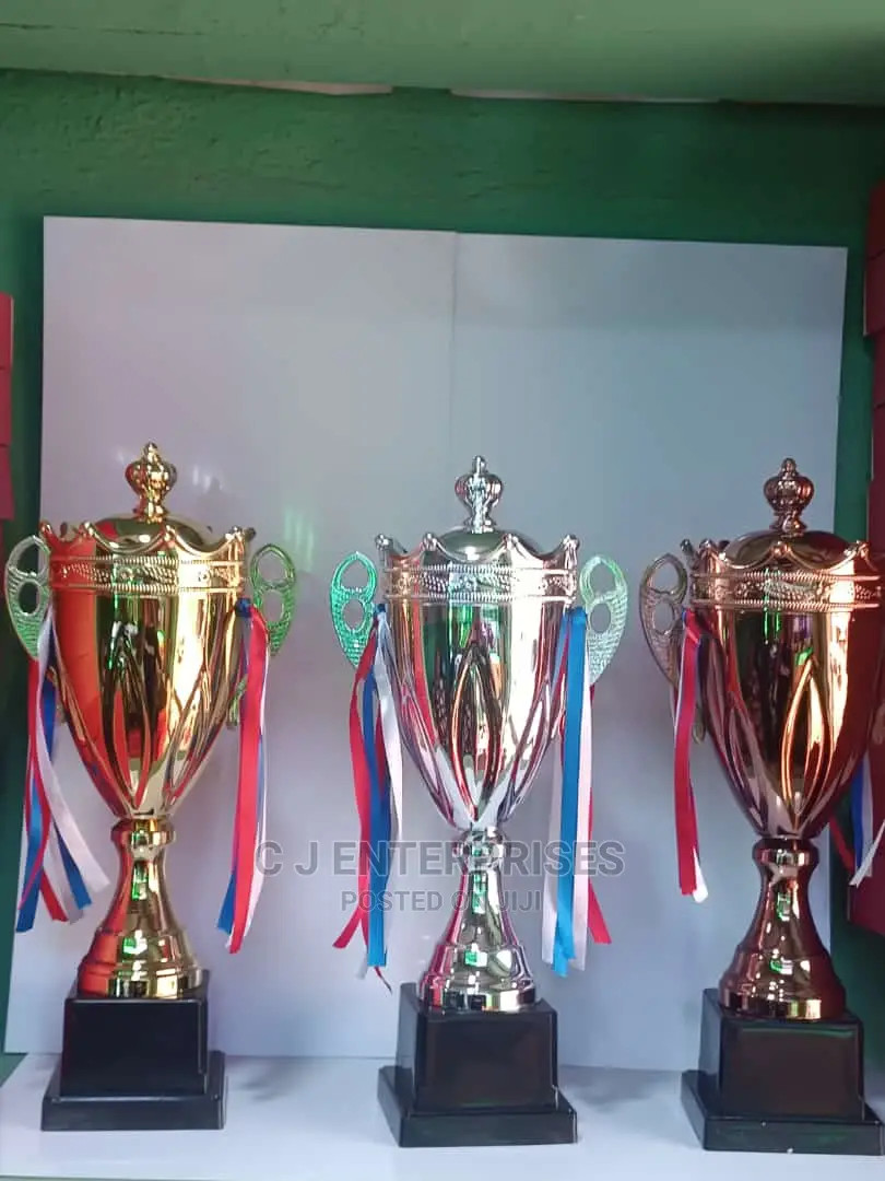 Silver, Gold and Bronze Trophy