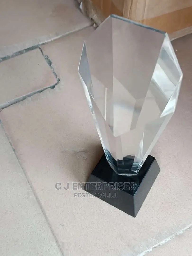Glass Award Plaque F59