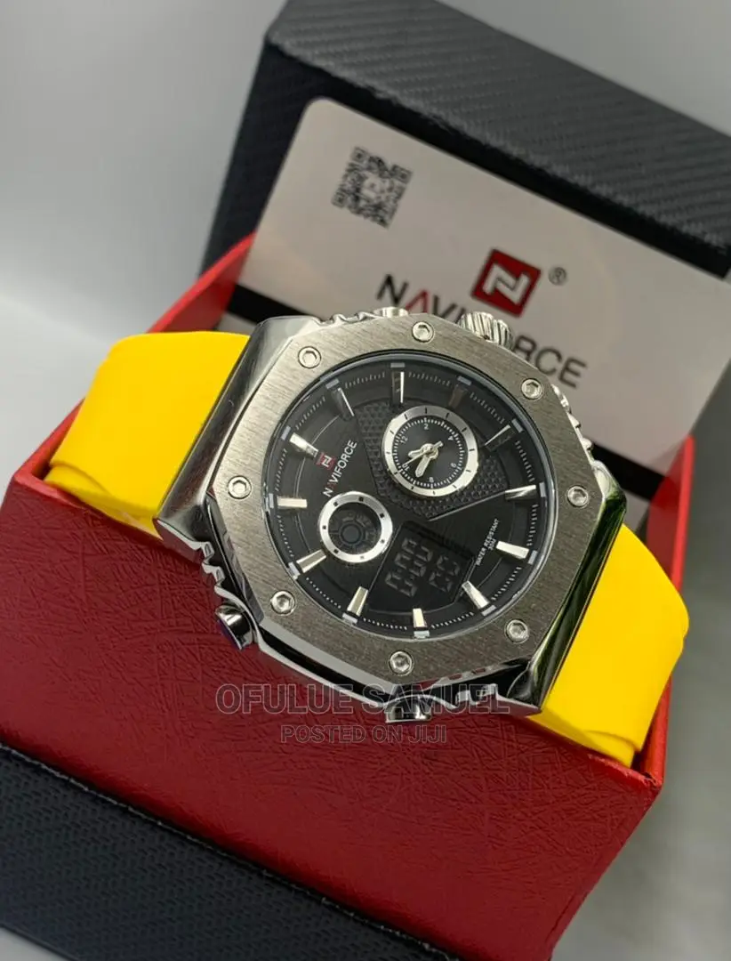 Naviforce Digital and Analog Wristwatch