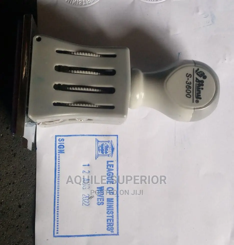 Customized Company Stamp With Date