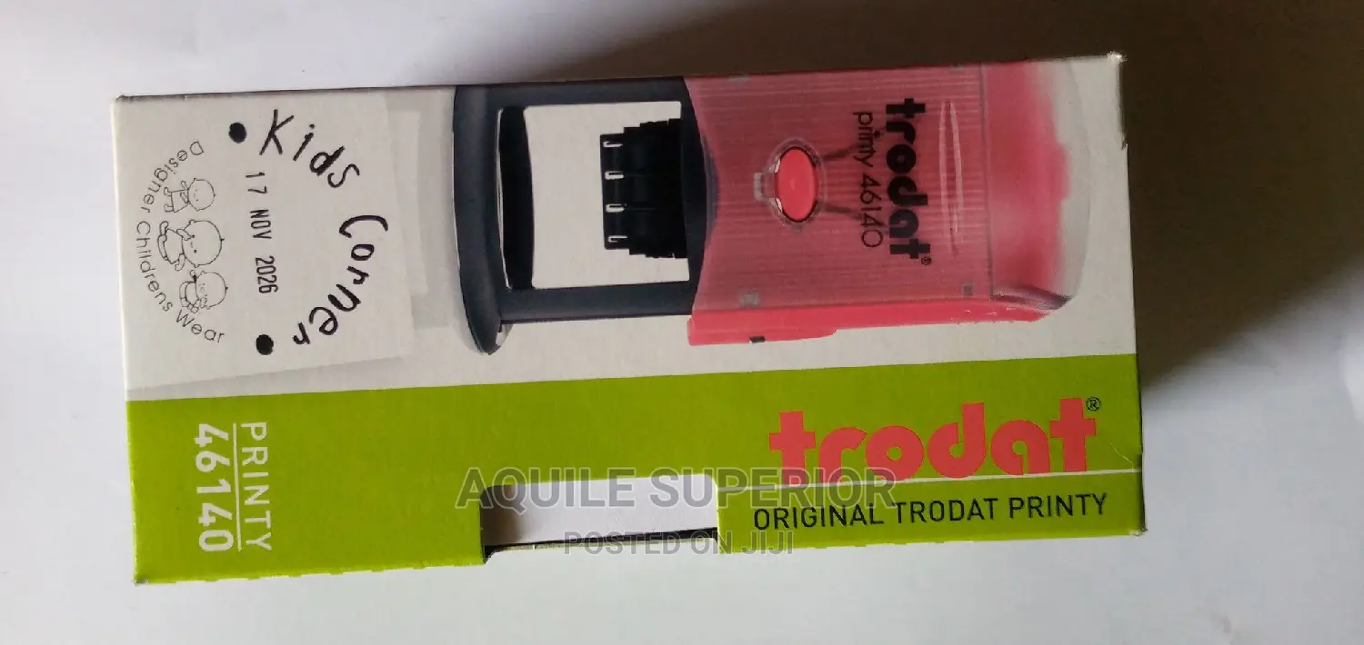 Customized Company Stamp With Date