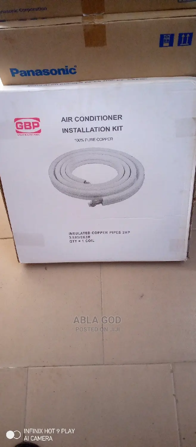 GBP Copper Pipe Installation KIT for 2hp/3hp AC