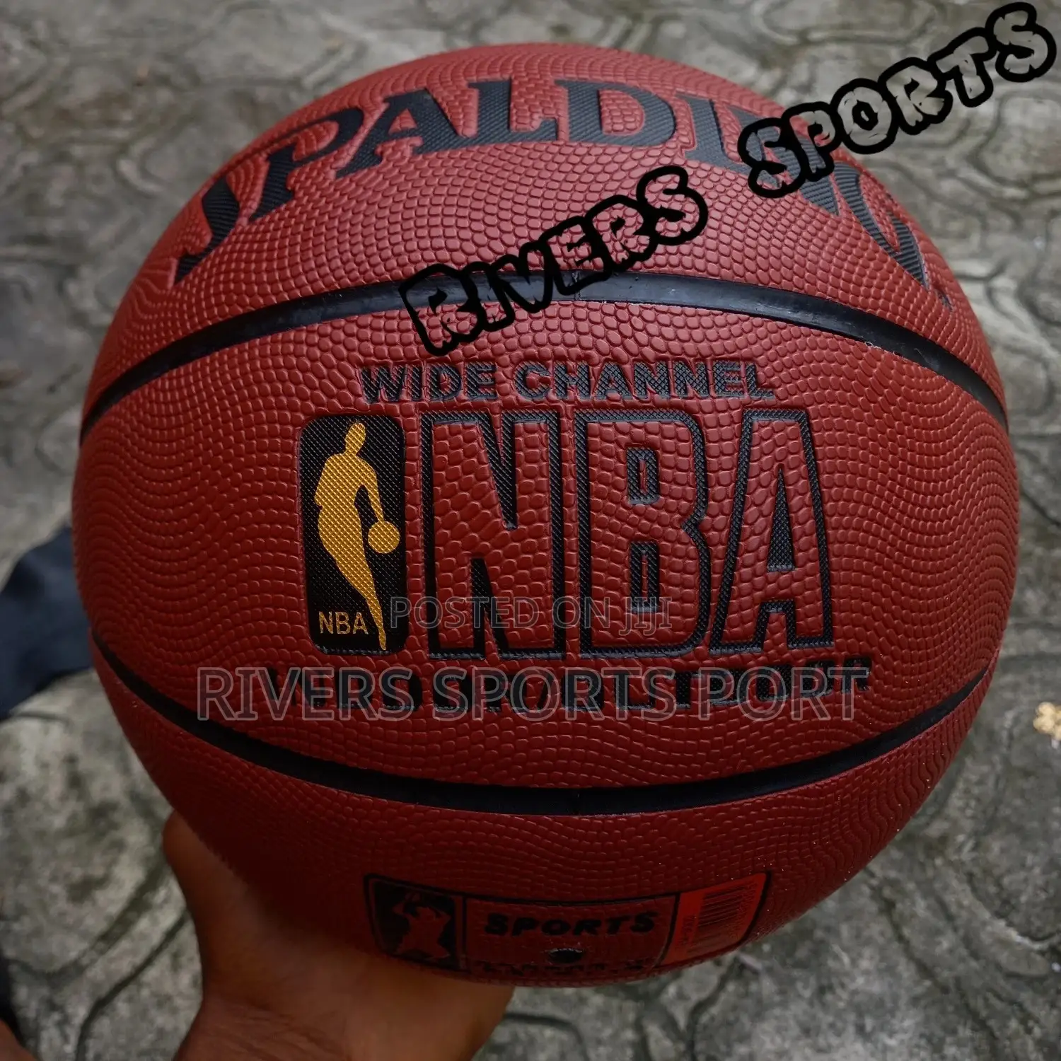 Spalding Wide Channel Basketball NBA Grip Control In/Outdoor