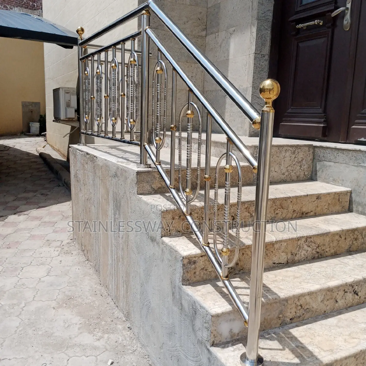 Combing Stainless Handrail