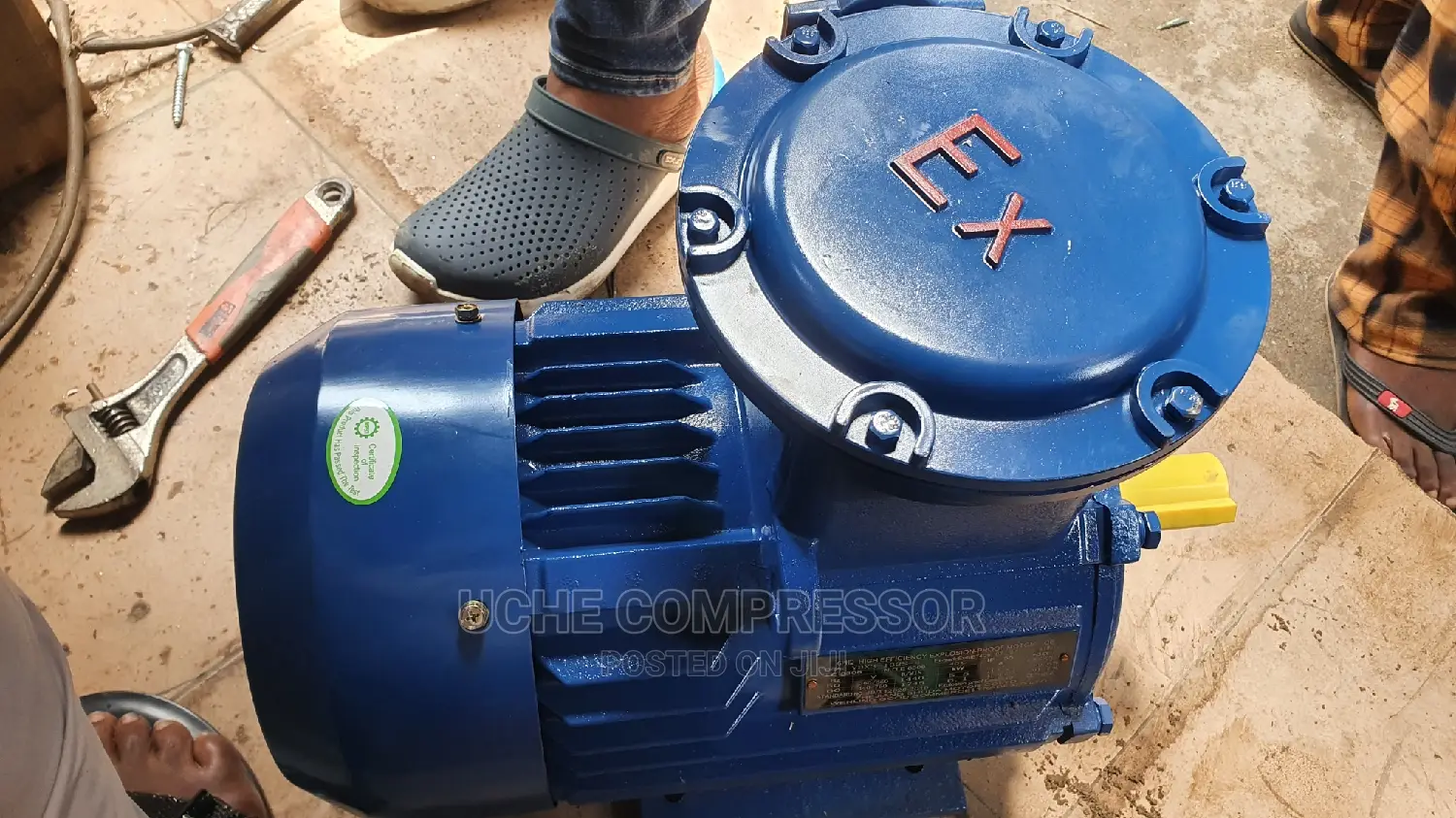 Ex Electric Motor 7.5hp 1450rpm