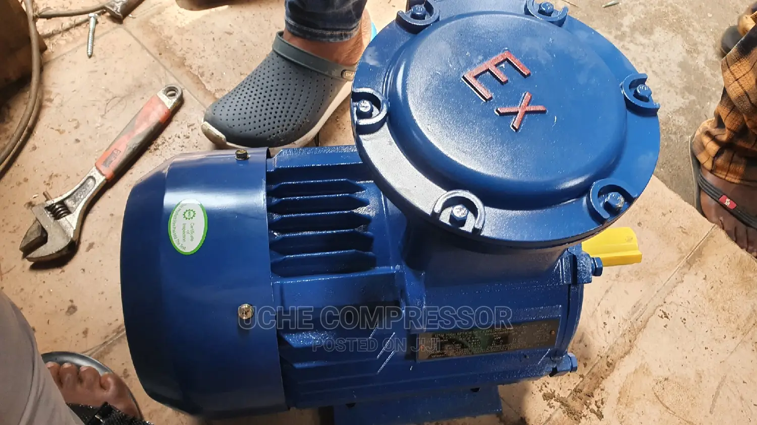 Ex Electric Motor 7.5hp 1450rpm