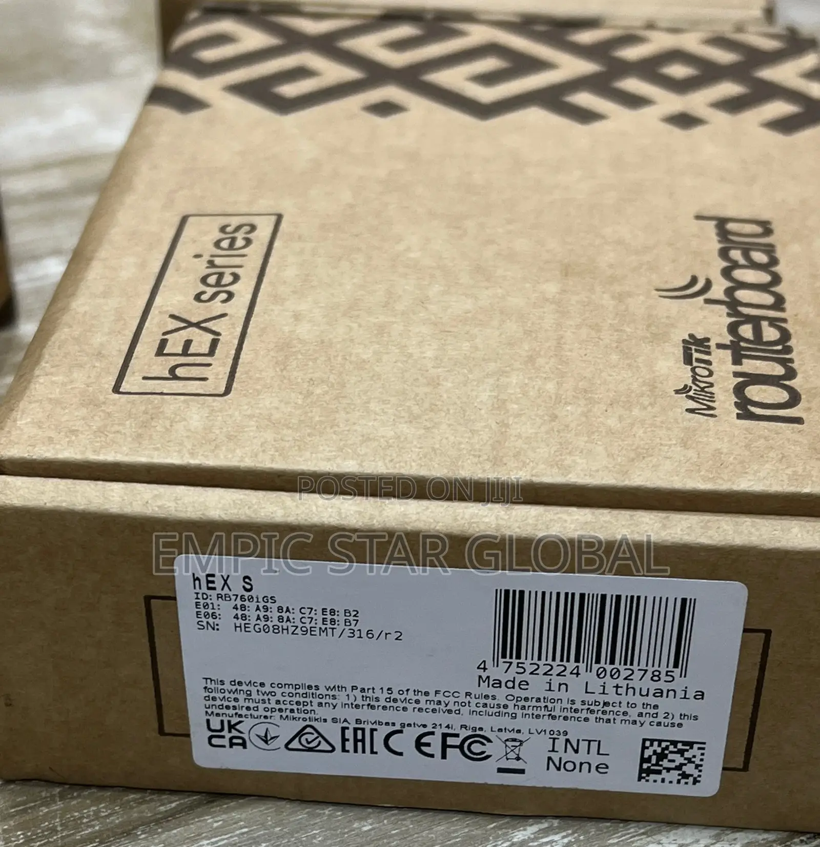 Mikrotik Hex S 5 Gigabit Lan Port Sfp Poe Rb760igs