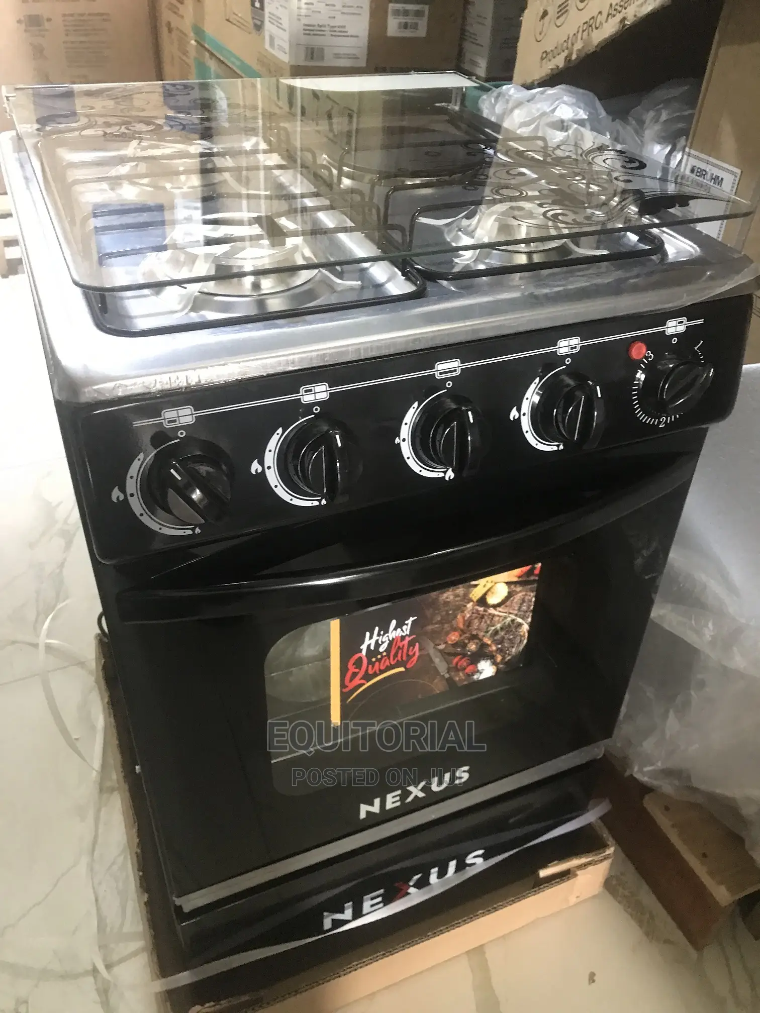 Quality Nexus 3 Gas 1 Electric Nx-5055 Cooker
