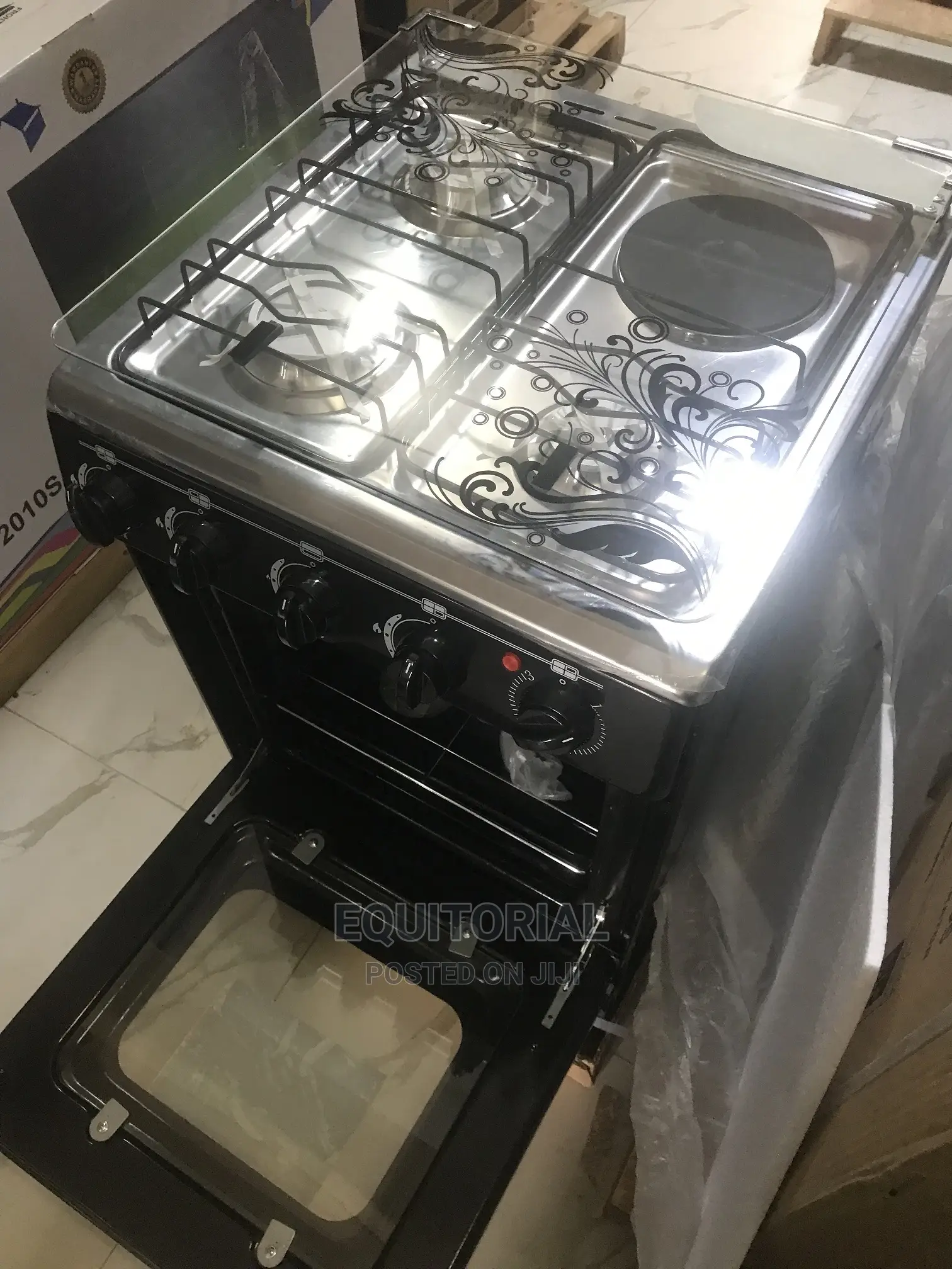 Nexus 3 Gas + 1 Electric Burner With Oven and Grill