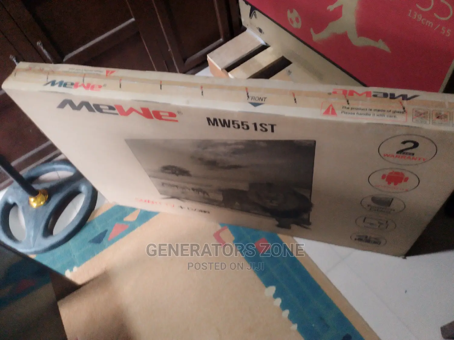 Mewe 55" Frameless Tv| MW-551ST