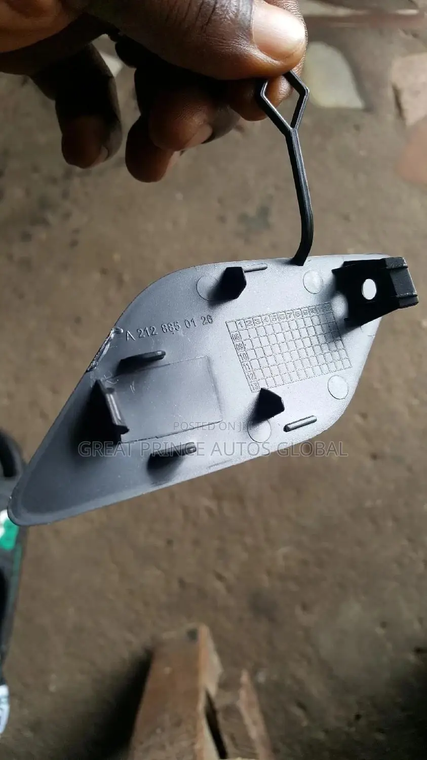 Front Bumper Tow E350 212 2010 YEAR MODEL
