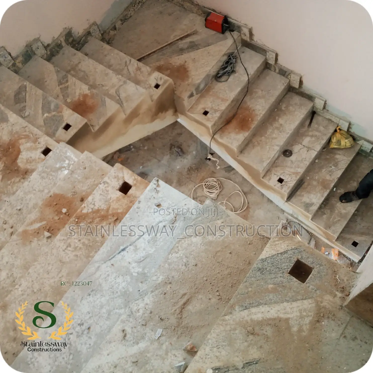 Staircase Stainless Handrail Steel