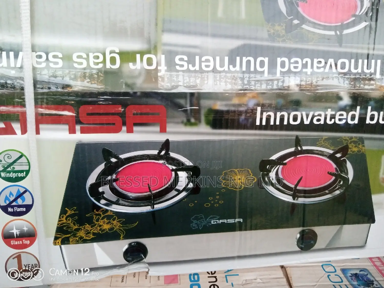 Qasa(Qlink) Table Gas Cooker 2 Burners