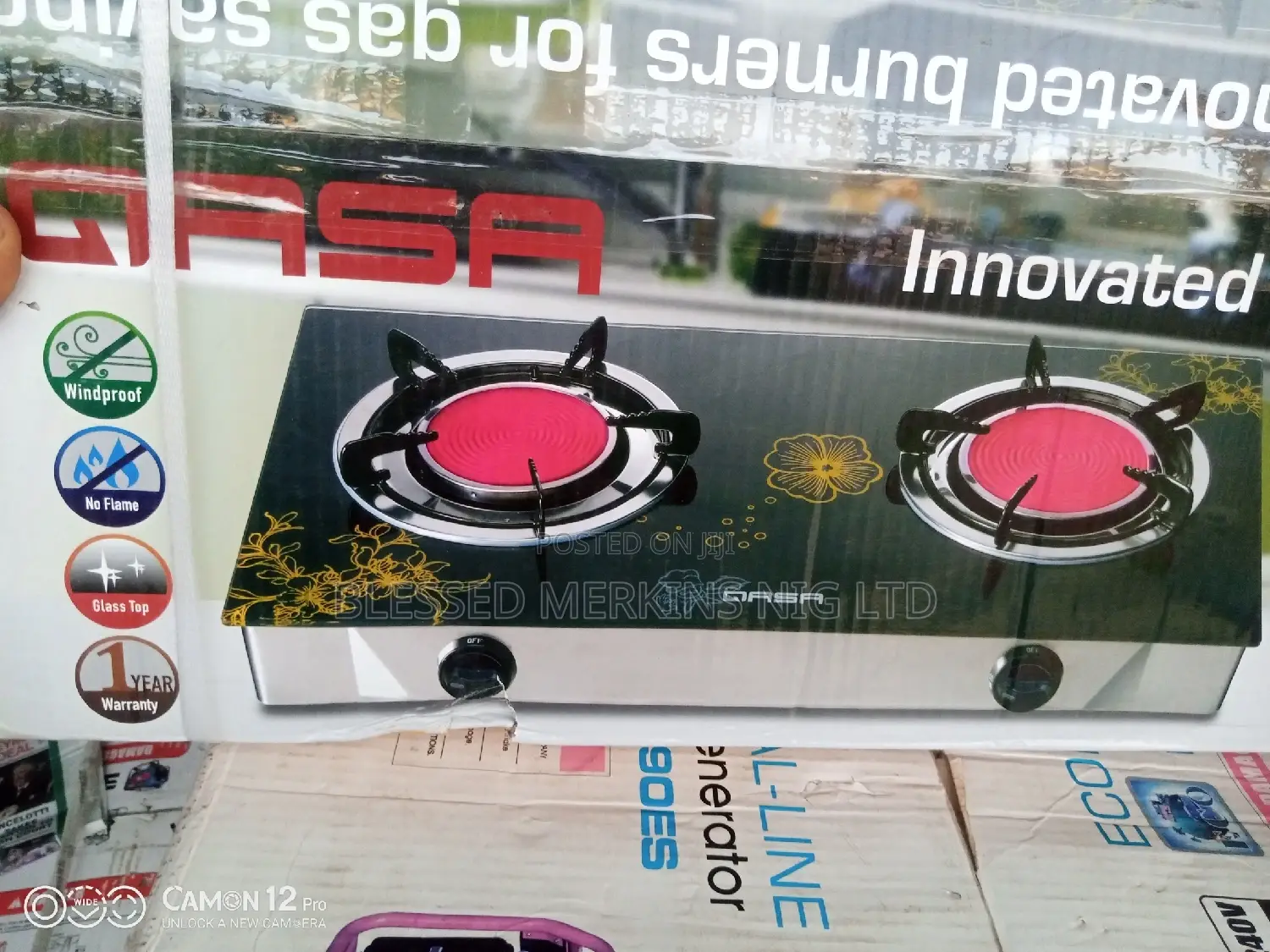Qasa(Qlink) Table Gas Cooker 2 Burners