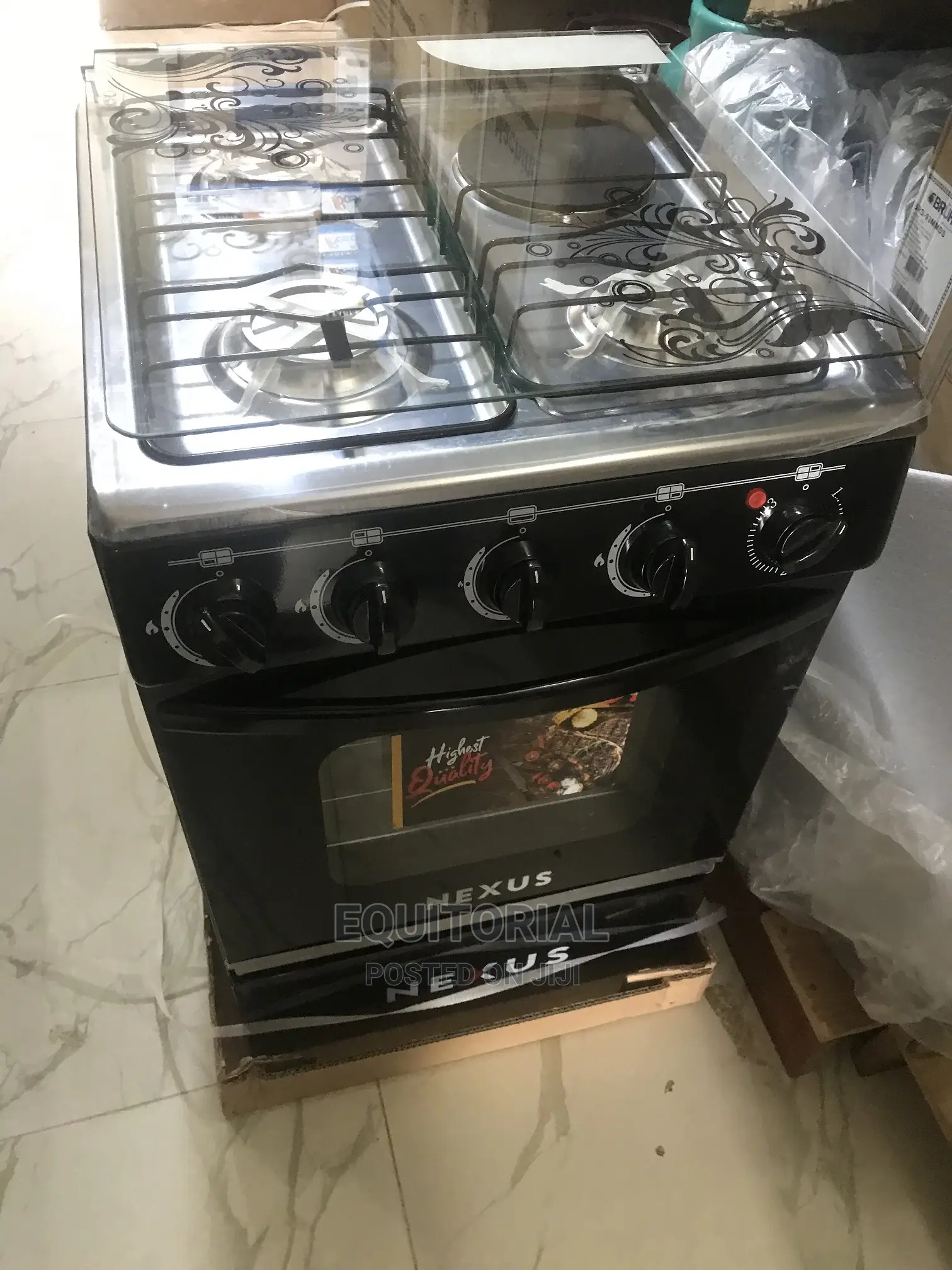 Nexus (3+1) Gas Cooker With Oven