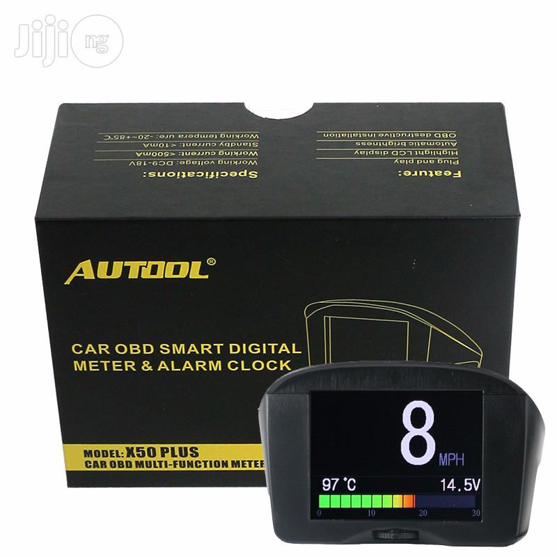 Autool X50 Car OBD Smart Digital Meter Alarm Clock