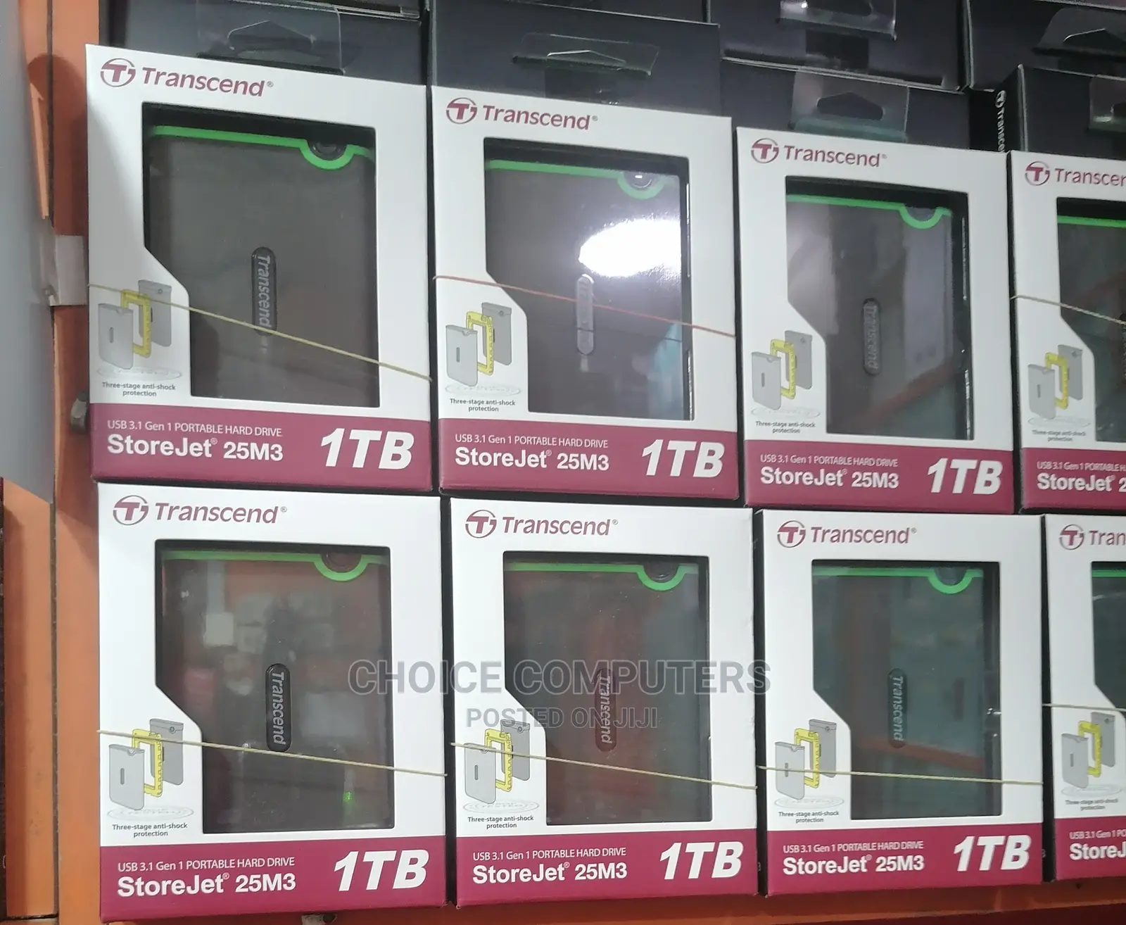 1tb Transcend External Hard Drive