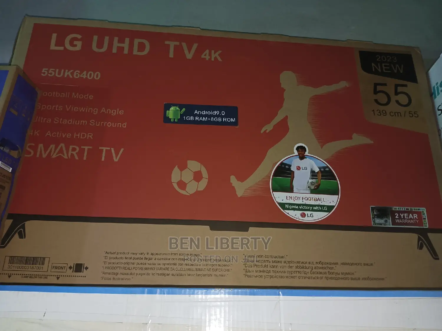 TV Smart 55 Inches UHD