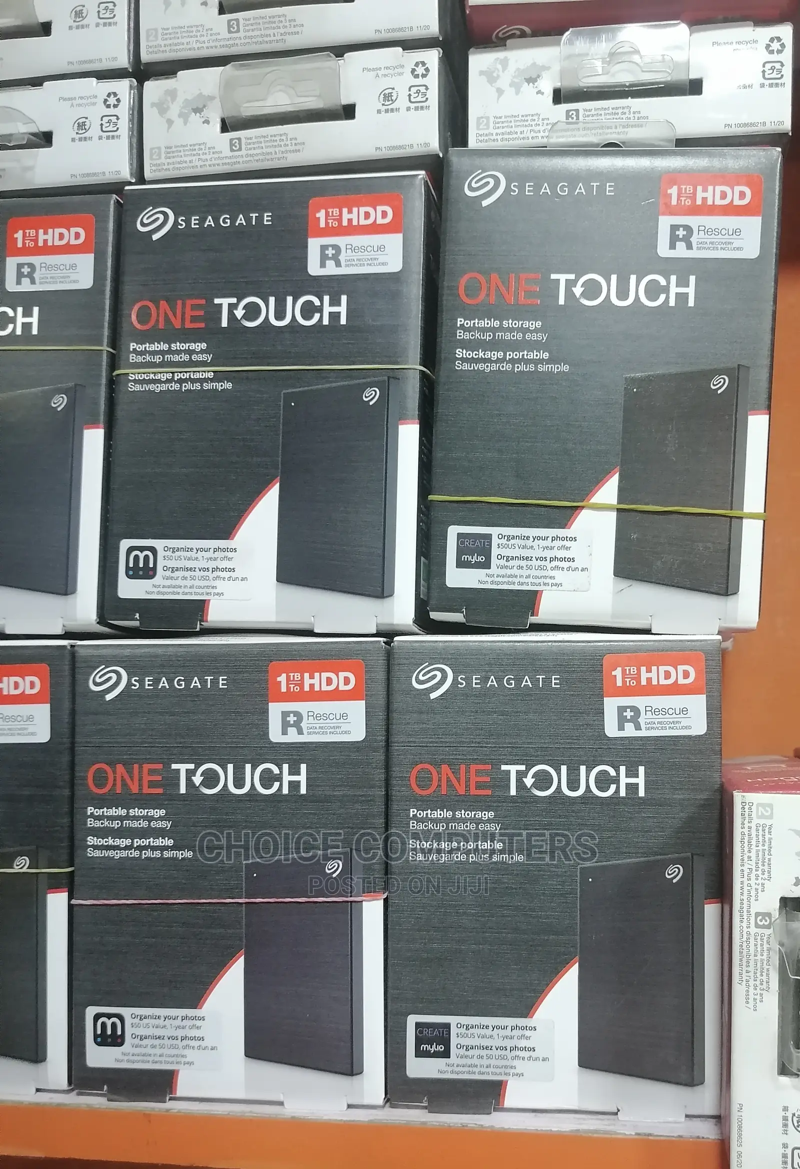 1tb Seagate One Touch External Hard Drive