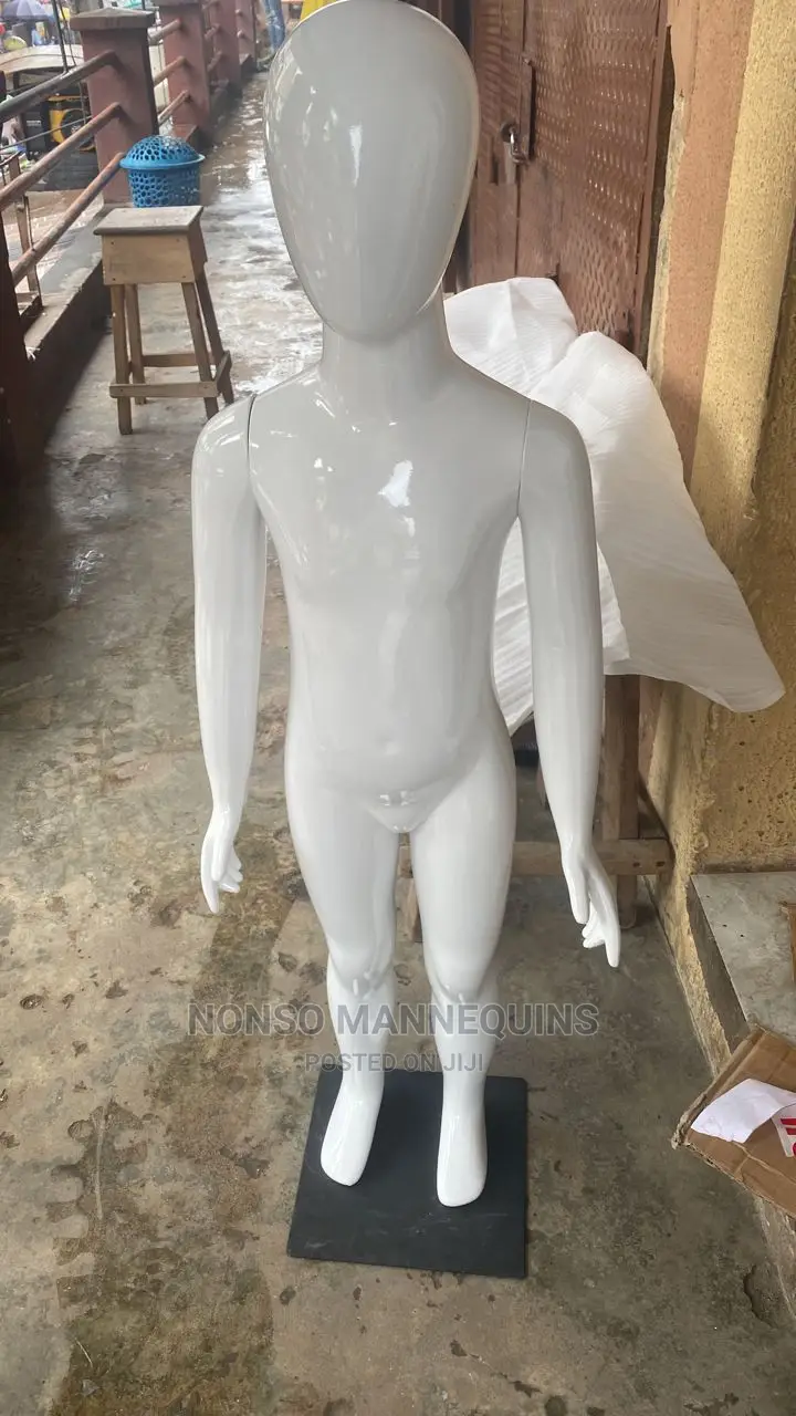 Age 3 to 5 Yrs Unisex Glossy White Kids Dummy