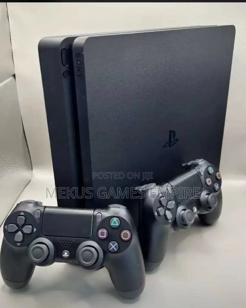 Ps4 Slim Console + Extra Controler All Accessories Intact