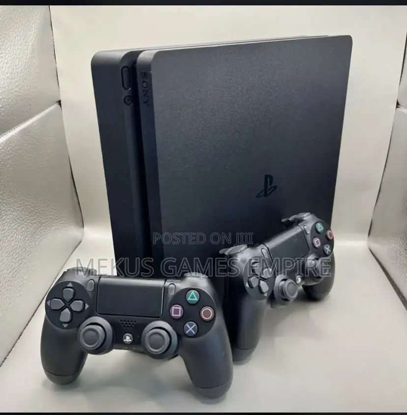 Ps4 Slim Console + Extra Controler All Accessories Intact